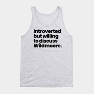 Batwoman  - Introverted but willing to discuss Wildmoore - Black Tank Top